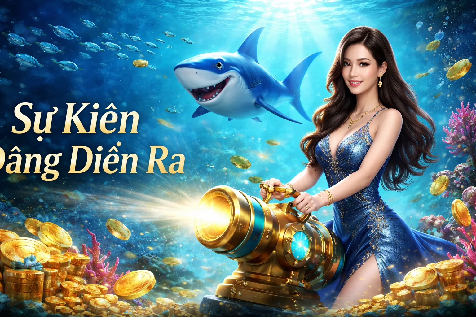 Hình ảnh hướng dẫn chơi bắn cá tại i9bet141, hiển thị các bước cơ bản và giao diện
